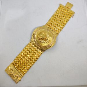 916 Gold Fancy Gent's Lion Face Bahubali Lucky