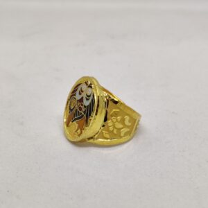 916 Gold Gent's Chamunda Maa Ring