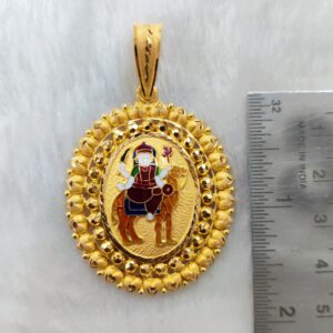 916 Gold Fancy Gent's Dasha Maa Pandal