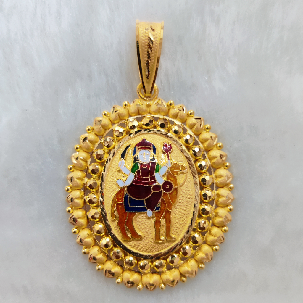 916 Gold Fancy Gent's Dasha Maa Pandal