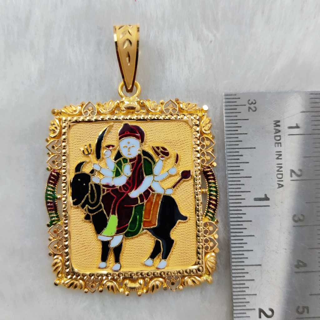 916 Gold Fancy Gent's Meladi Maa Pandal - Image 2