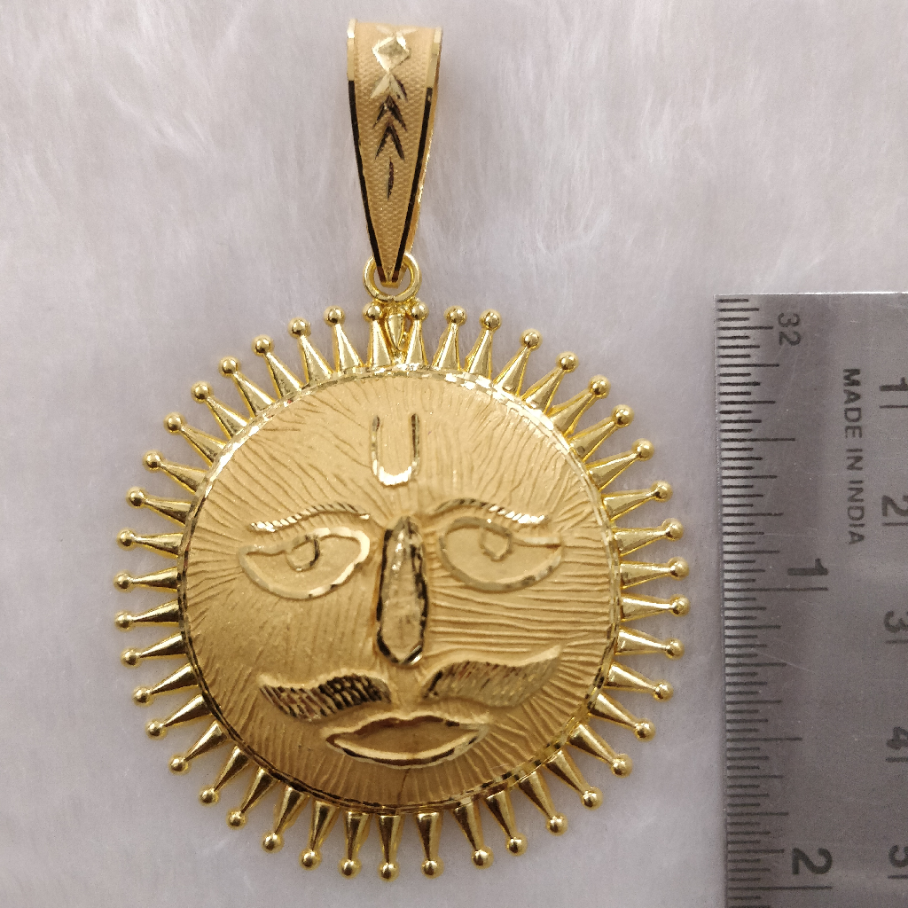 916 gold gent's surrya dev pandal - Image 2