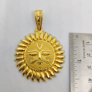 916 Gold Fancy Gent's Surrya Dev Pandal