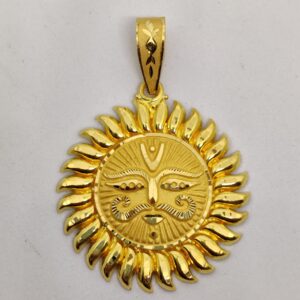 916 Gold Fancy Gent's Surrya Dev Pandal