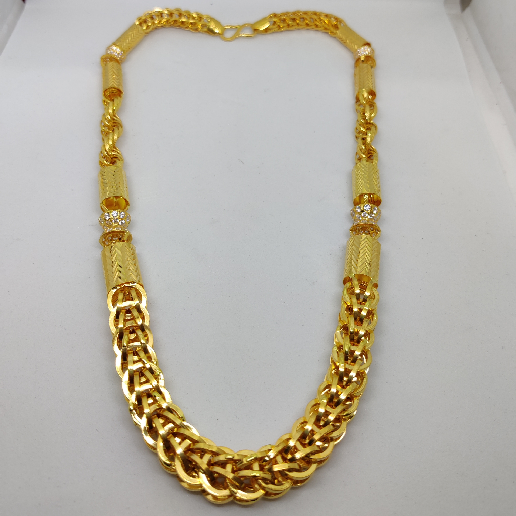 916 Gold Fancy Gent's Chain - Image 3