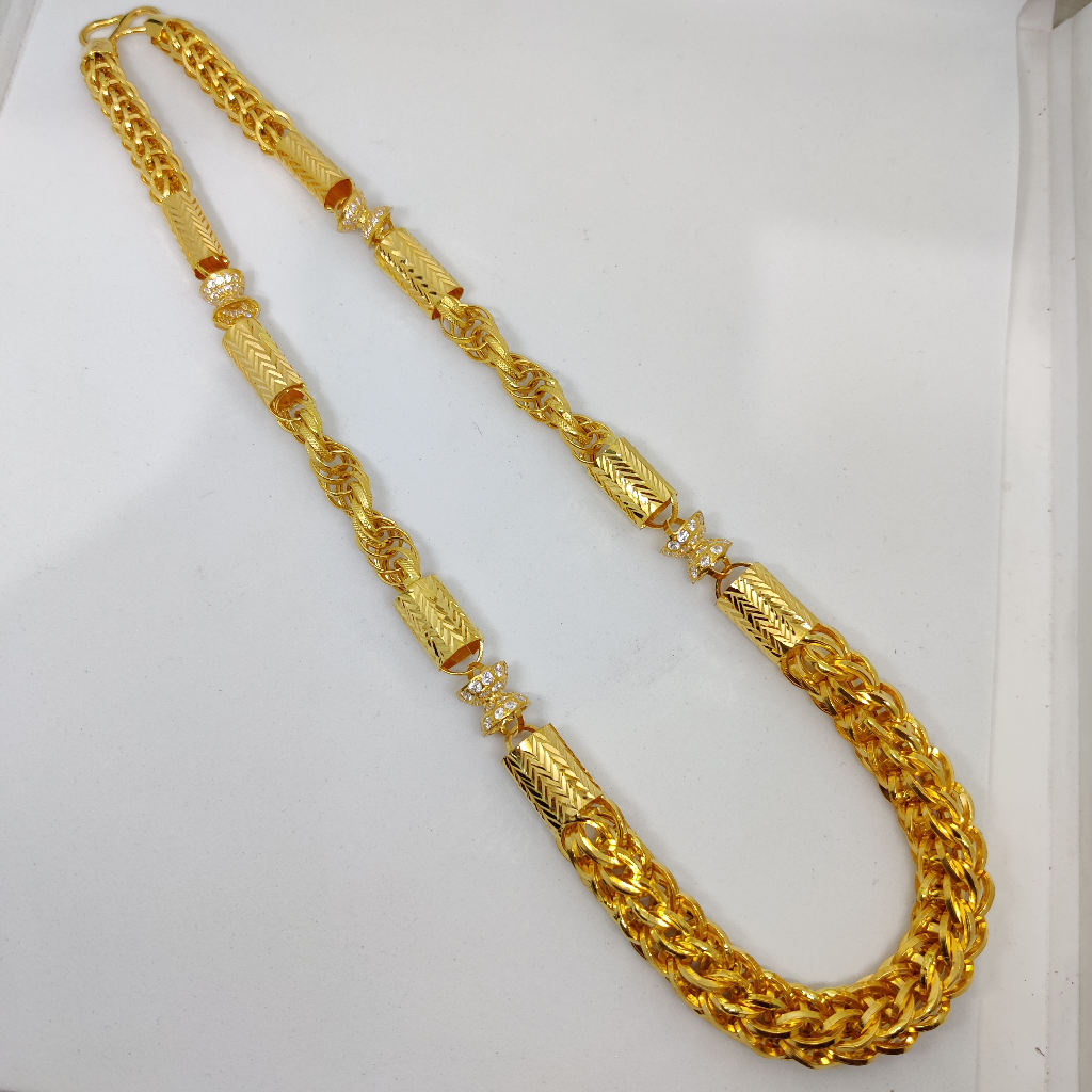 916 Gold Fancy Gent's Chain - Image 2