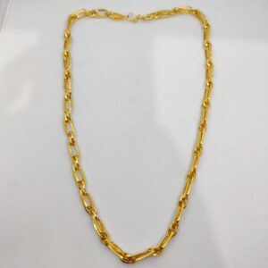 916 Gold Fancy Gent's Indo Italian Chain