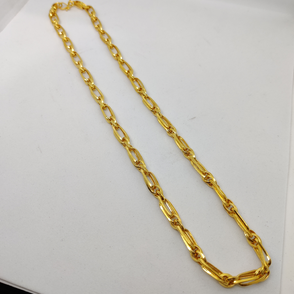 916 Gold Fancy Gent's Indo Italian Chain