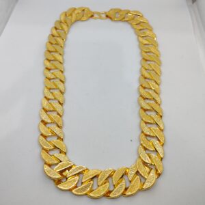 916 Gold Fancy Gent's Singapuri Chain