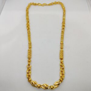 916 Gold Fancy Gent's Indo Italian Chain