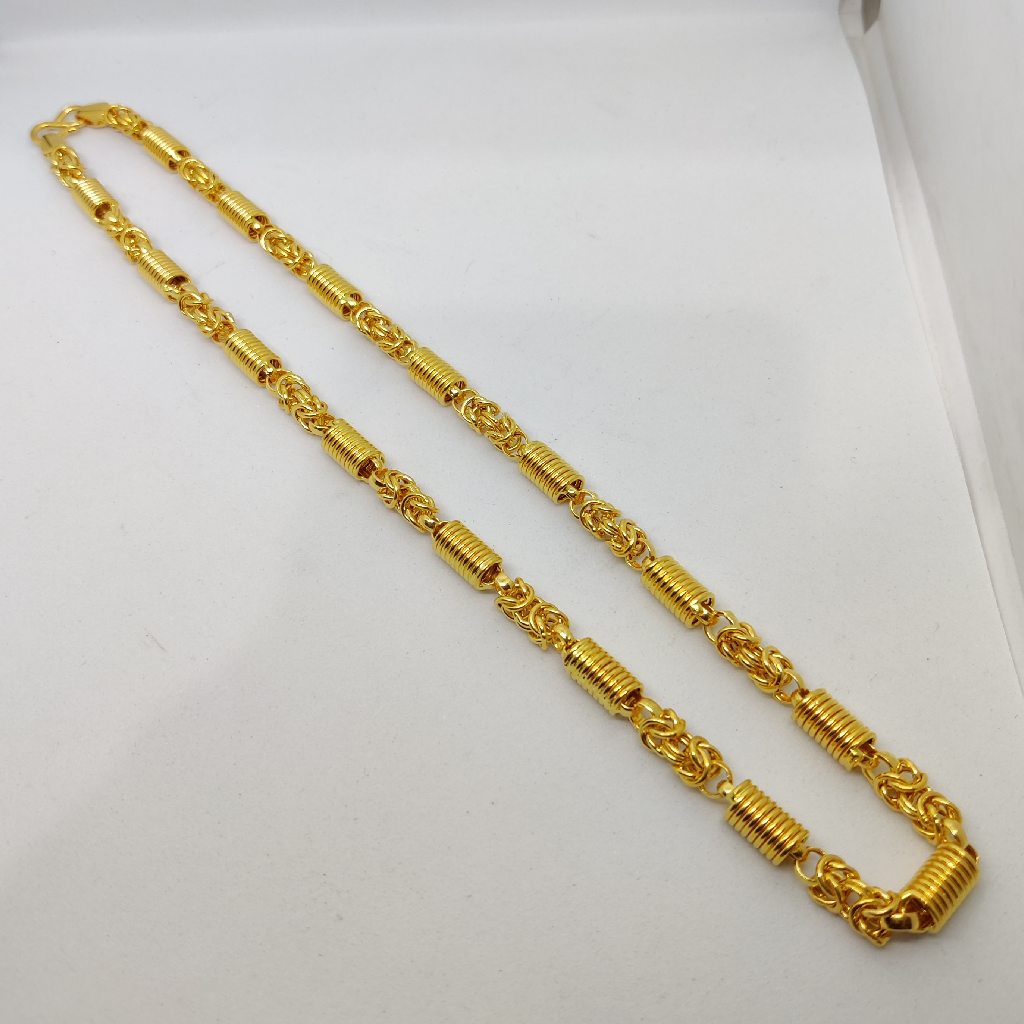 916 Gold Fancy Gent's Chain - Image 3