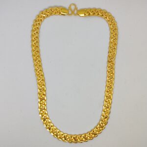 916 Gold Fancy Gent's Singapuri Chain
