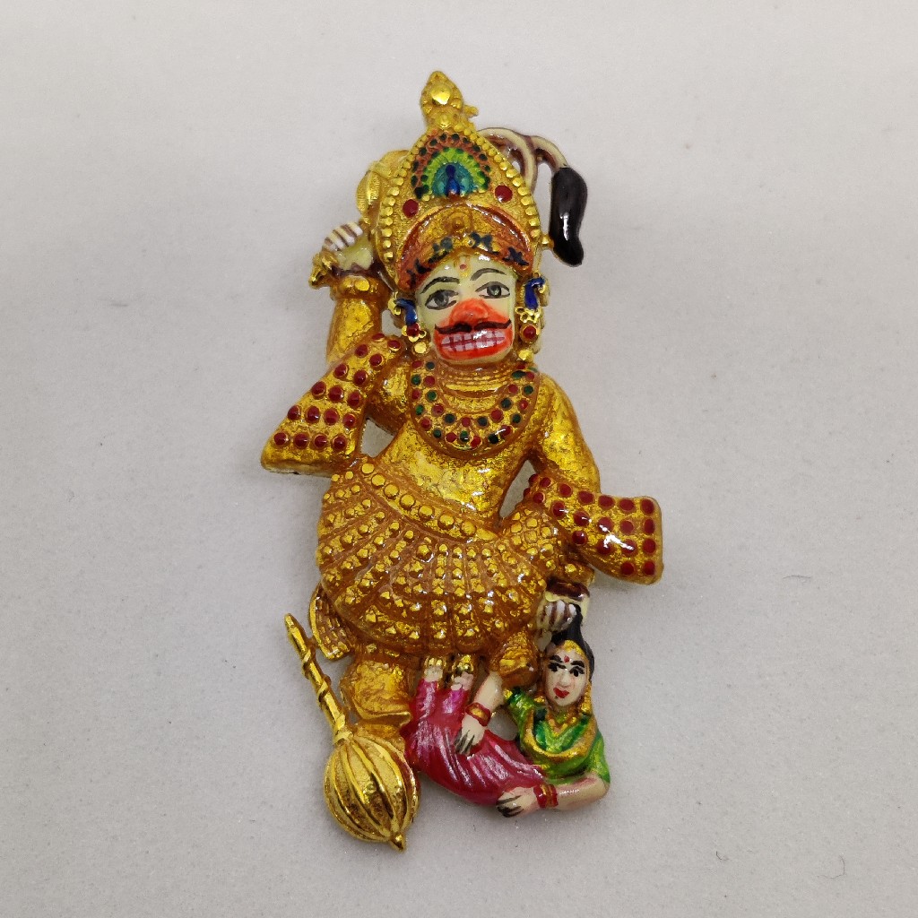 916 gold fancy gent's kastbhanjan dev pandant