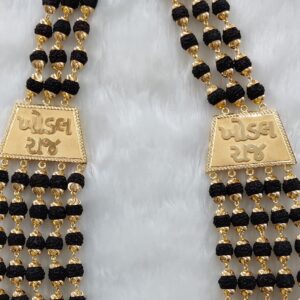 916 Gold Fancy Gent's Rudraksh Mala