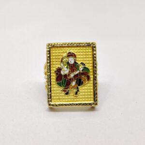916 Gold Fancy Gent's Bahuchar Maa Ring