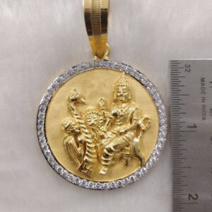 916 Gold Fancy Gent's Vahanvati Maa Pandal