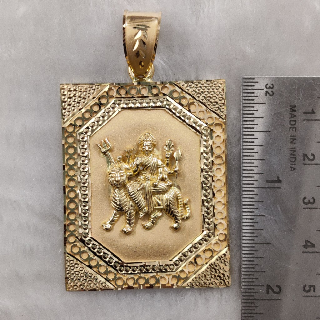 916 Gold Fancy Gent's Ambe Maa Pandal - Image 2