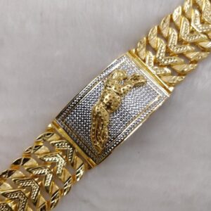 916 Gold Fancy Gent's Panther lucky