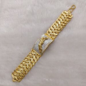 916 Gold Fancy Gent's Panther lucky