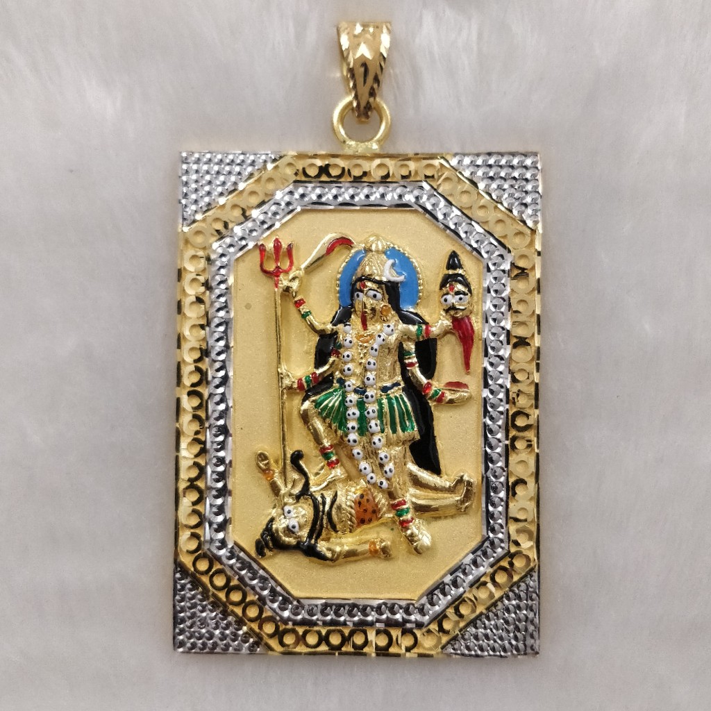 916 Gold Fancy Gent's Mahakali Maa Pendant
