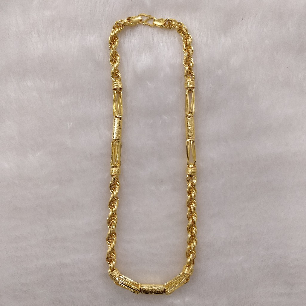 916 Gold Fancy Gent's Indo Italian chain