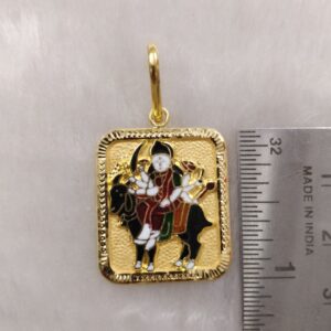 916 Gold Fancy Gent's Meladi Maa Pendant