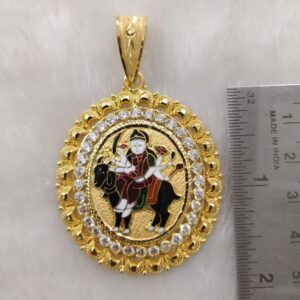 916 Gold Fancy Gent's Meladi Maa Pendant