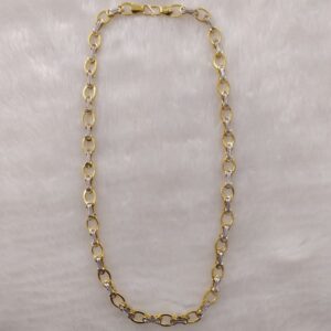 916 Gold Fancy Gent's Italian chain