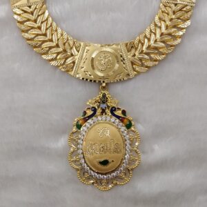 916 Gold Fancy Gent's Bahubali Chain-Pendant