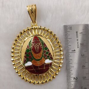 916 Gold Fancy Gent's Ashapura Maa Pendant