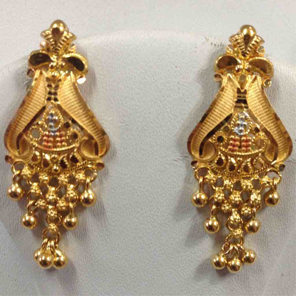 22KT Indian  classic gold ladies buti