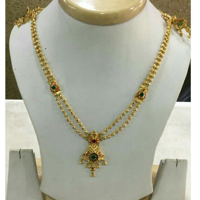 22K/916 Gold Designer Mug Mala