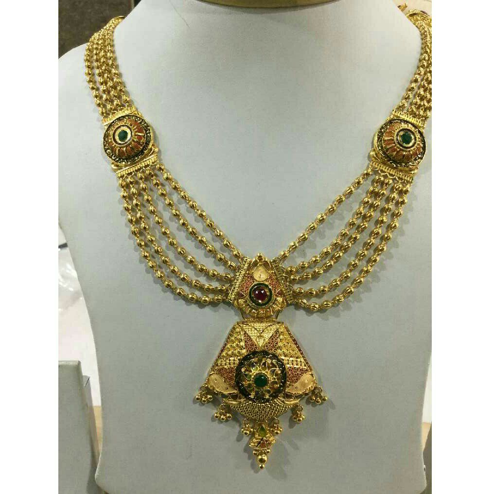 22K/916 Gold Fancy Mug Mala