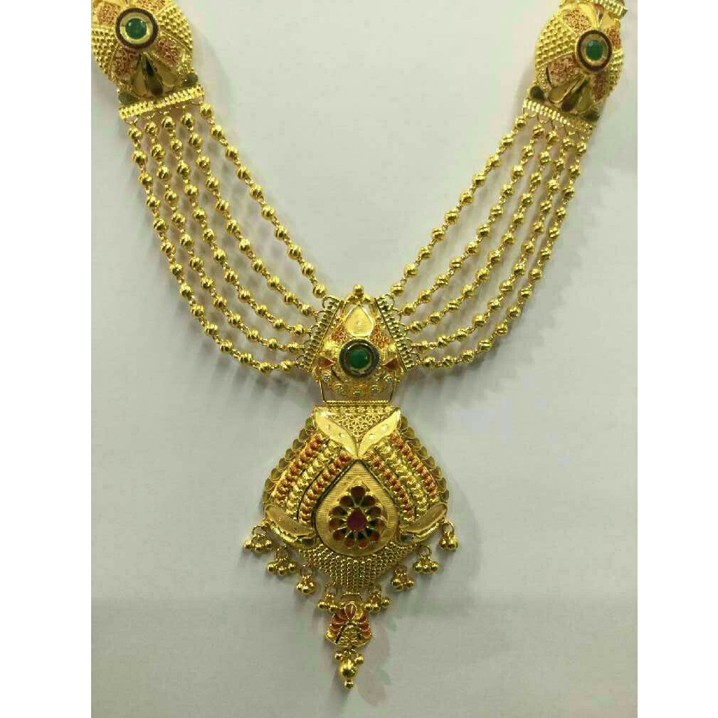 22K/916 Gold Modern Mug Mala