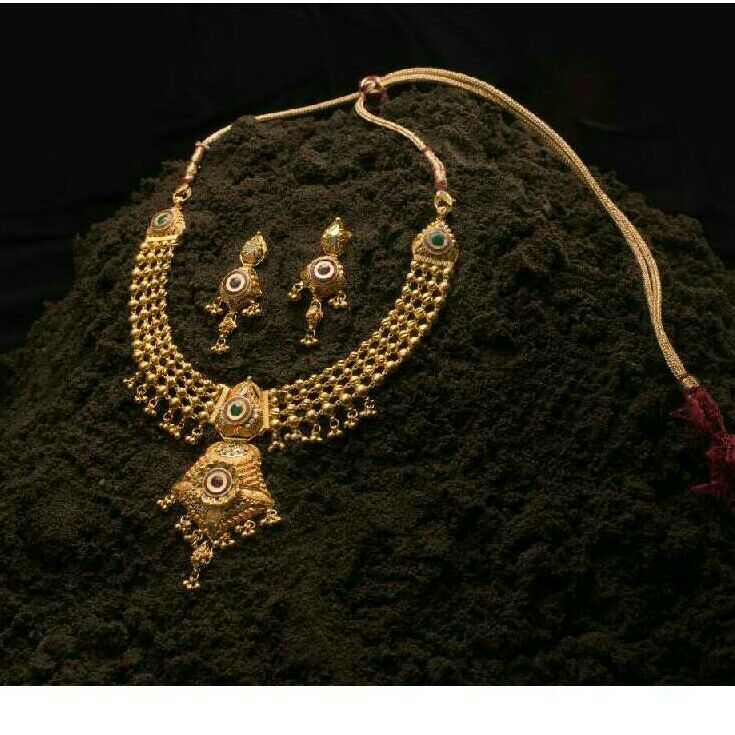 22K/916 Gold Designer Mug Mala