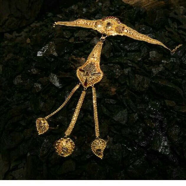 22K/916 Gold Ladies Hath Pan