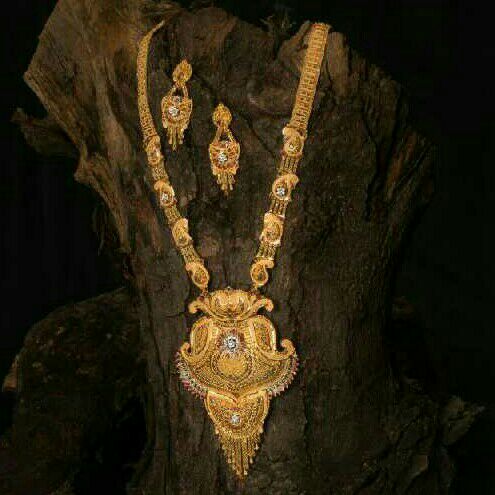 22K/916 Gold Fancy Necklace Set