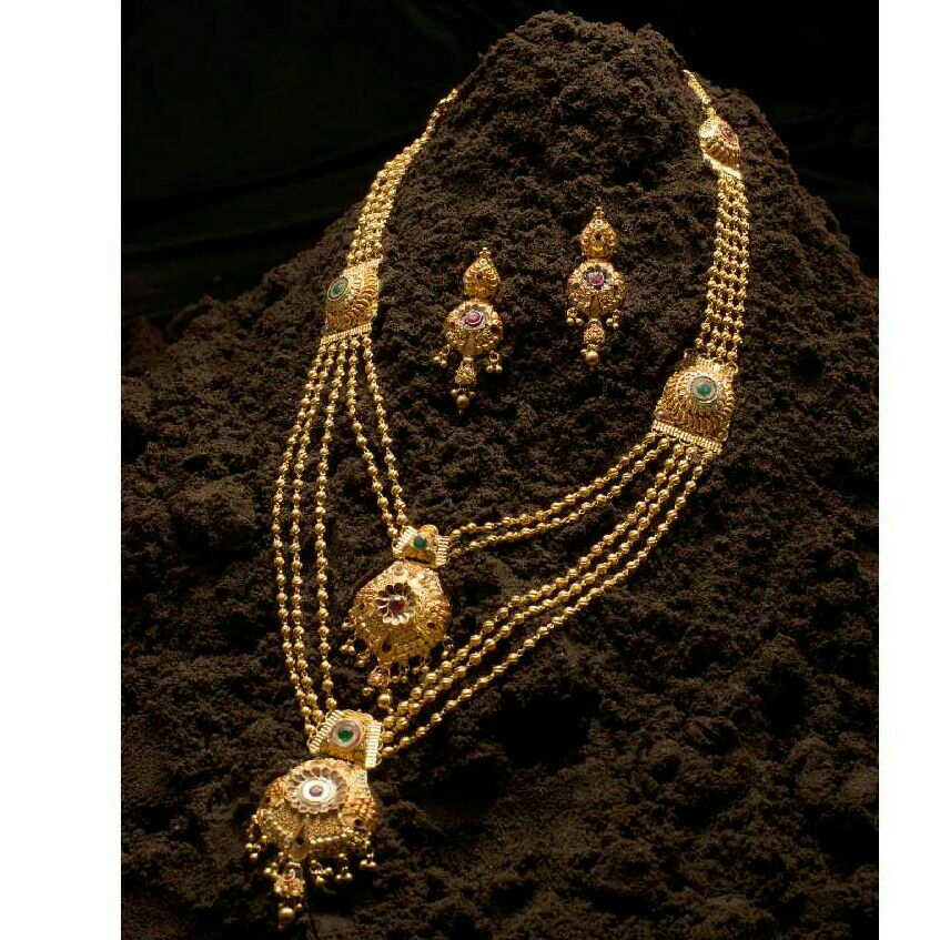 22K/916 Gold Designer Mug Mala