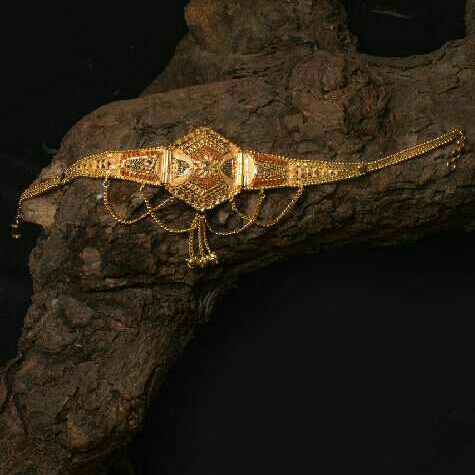 22K/916 Gold Fancy Baju Bandh