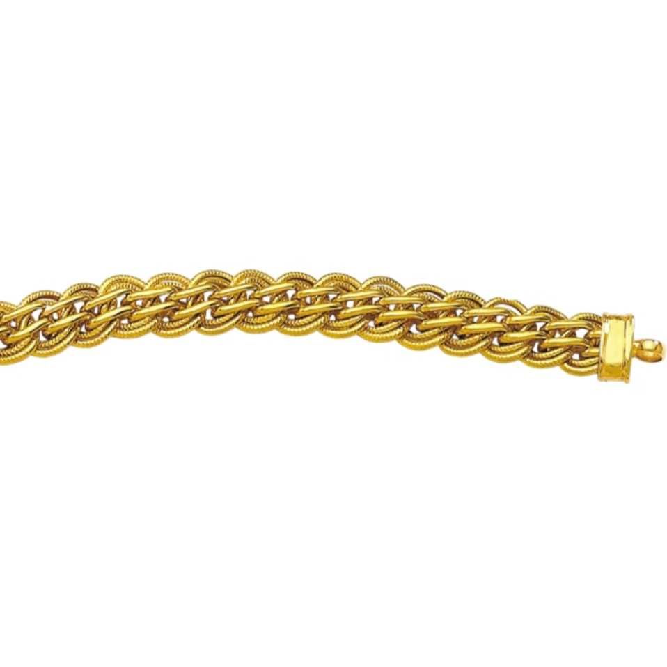22k Gold Fancy Gents Chain