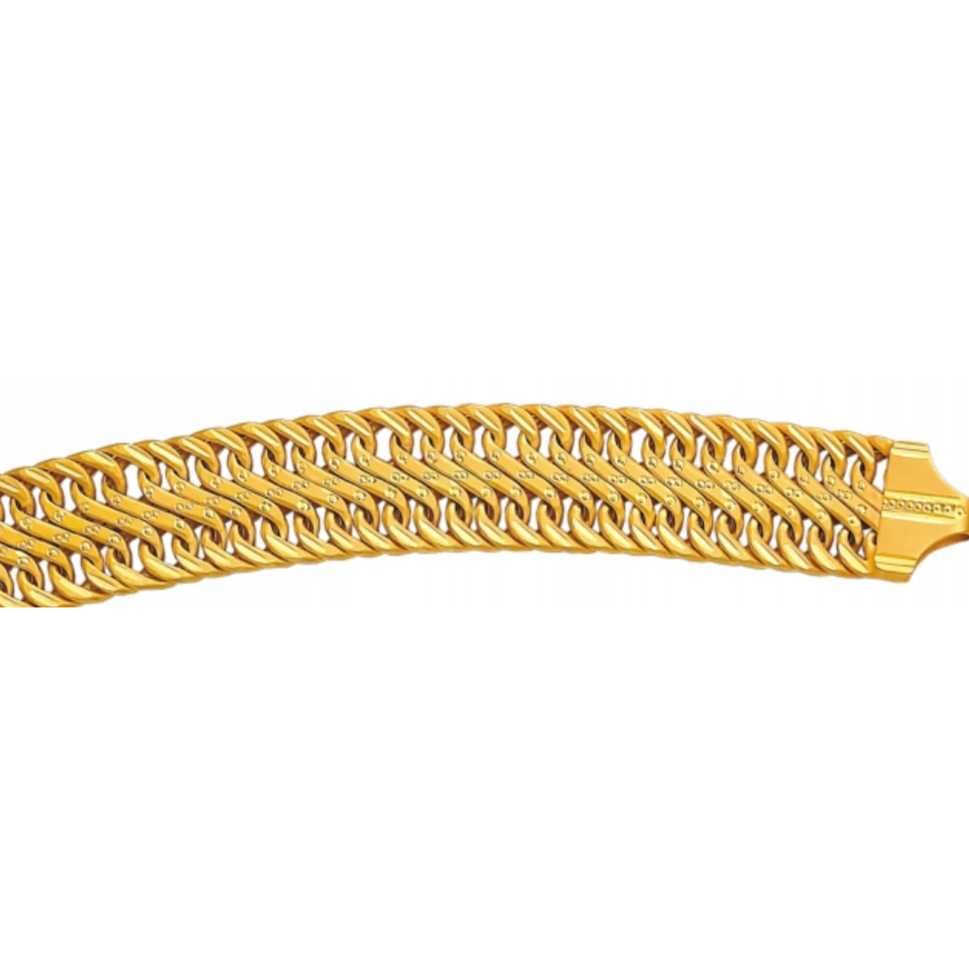 22k Gold Fancy Gents Chain