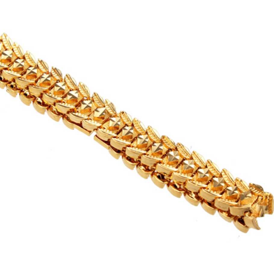 22k Gold Fancy Gents Chain