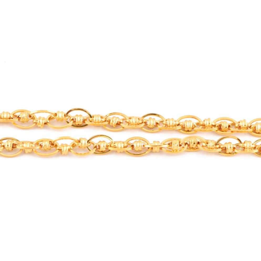 22k Gold Fancy Gents Chain