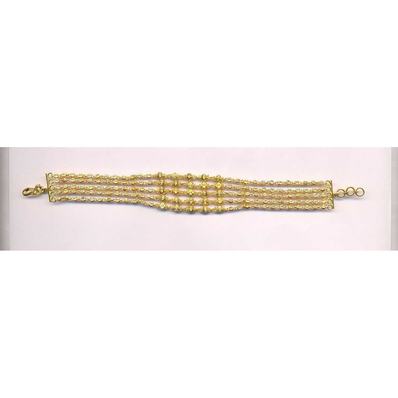 916 Indian Fancy Ladies Gold Bracelet