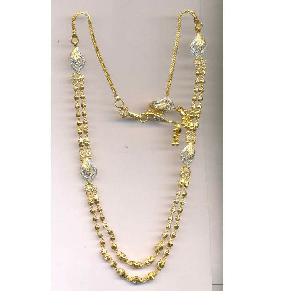 22KT Gold Ladies Indian Designer Necklace Set