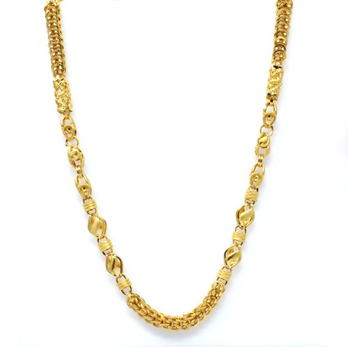 916 Gold Designer Indo Italian Chain JD-IC4667