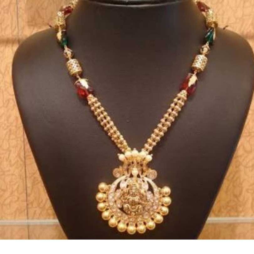 22KT Gold Ladies Indian Fancy Necklace