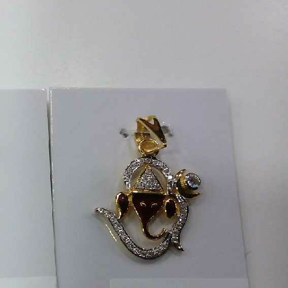 22K / 916 Gold Attractive Ganesh Pendant