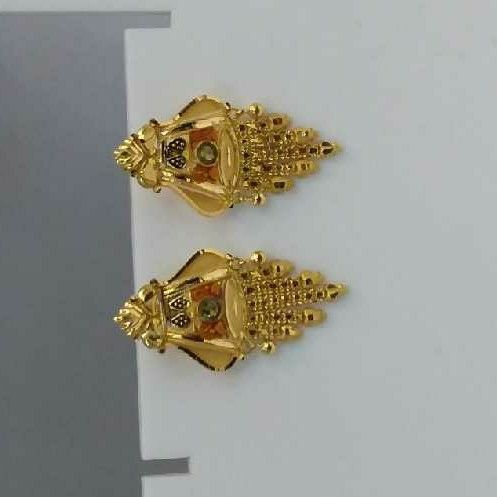 916 Gold Designer Modern Earrings