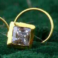 18kt Gold Designer Ladies Nath